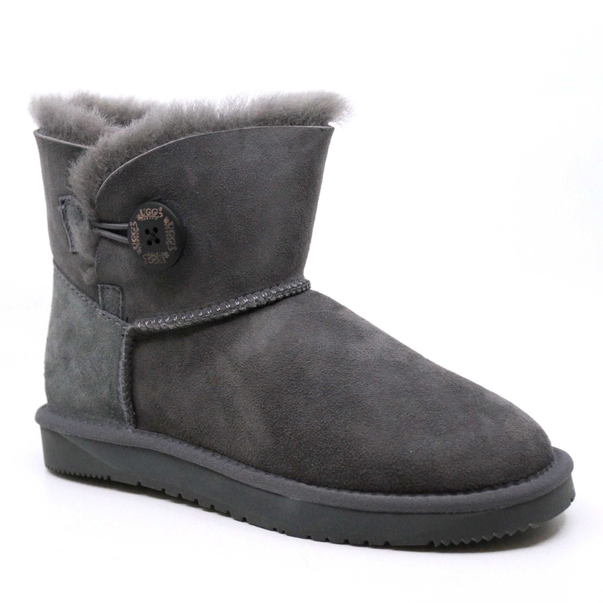 Button Mini Ugg Boots