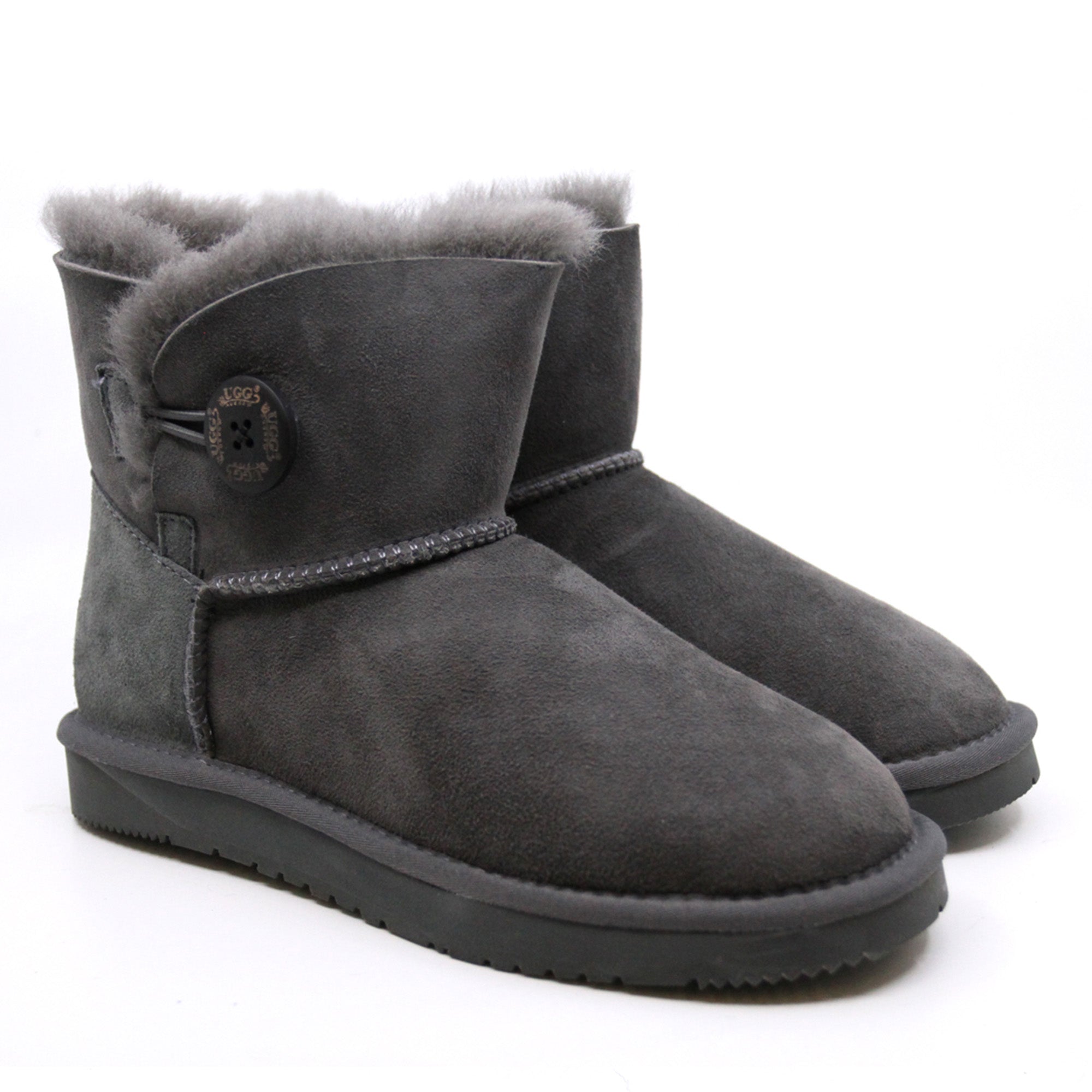Button Mini Ugg Boots