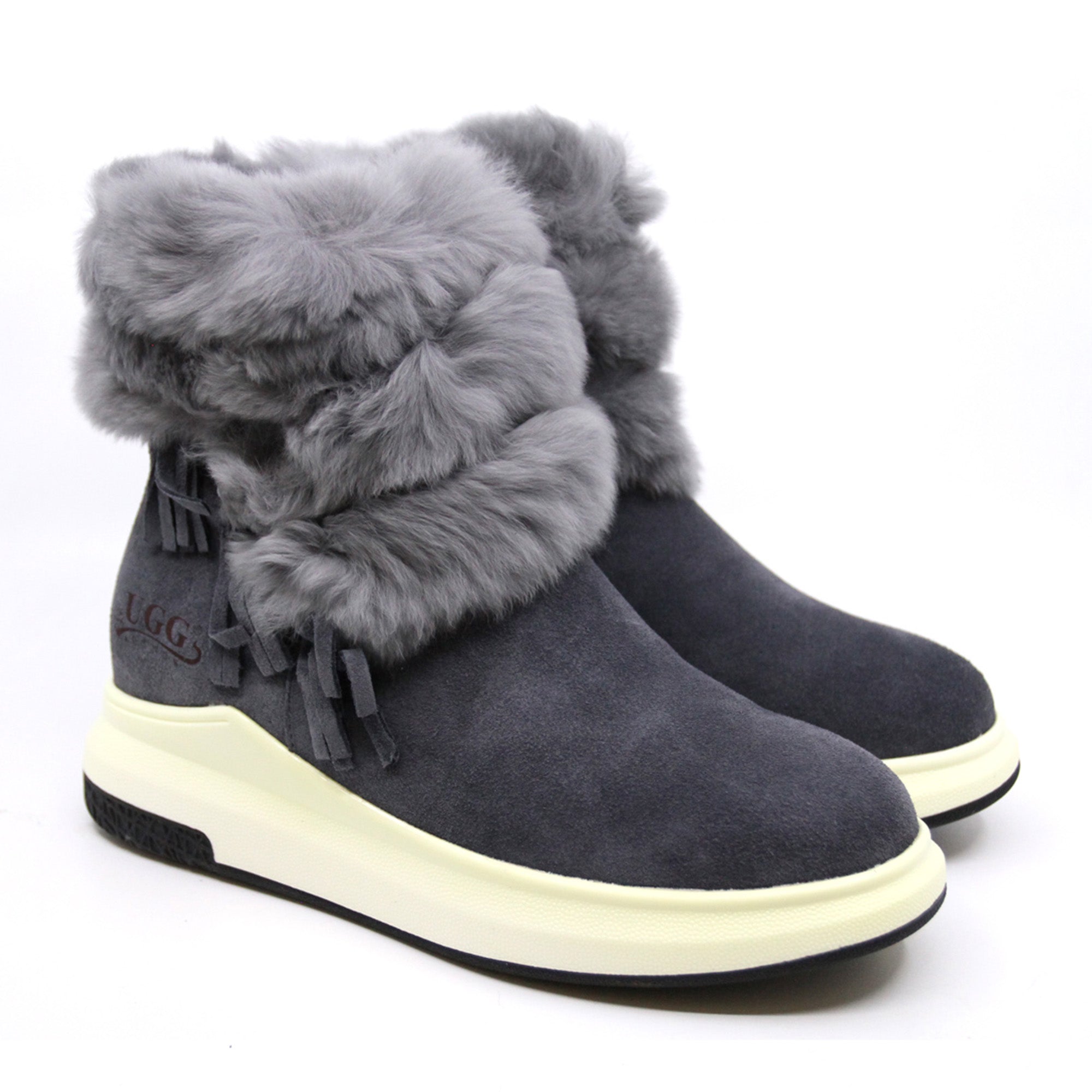 Lace Fur Ugg Boots