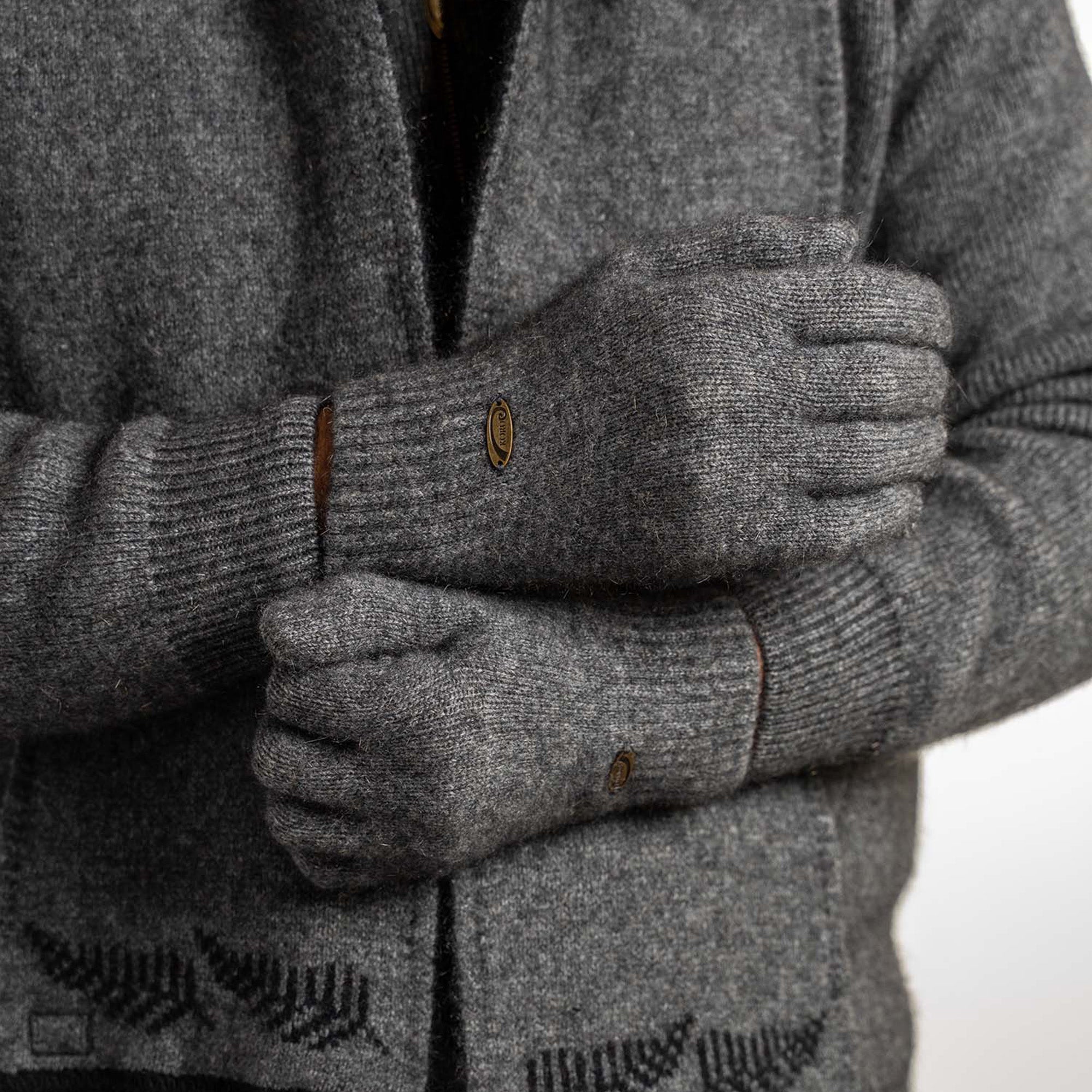 Premium Possum and Merino Wool - zwykłe rękawiczki