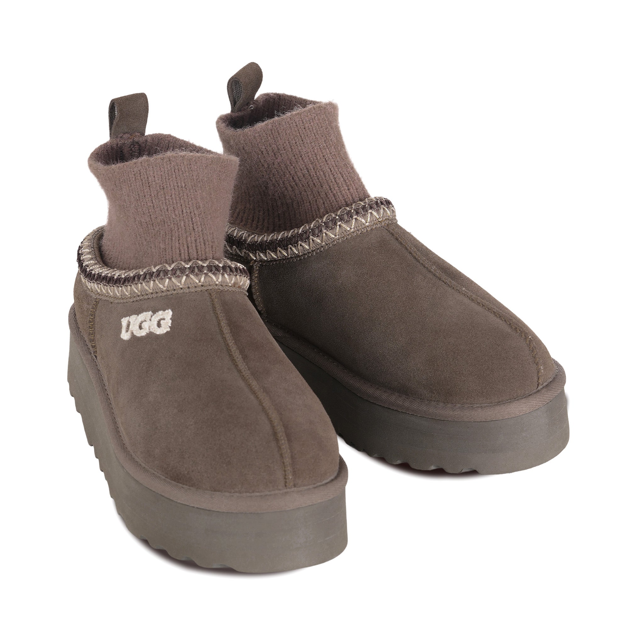 Tassie Knit Platform Uggs