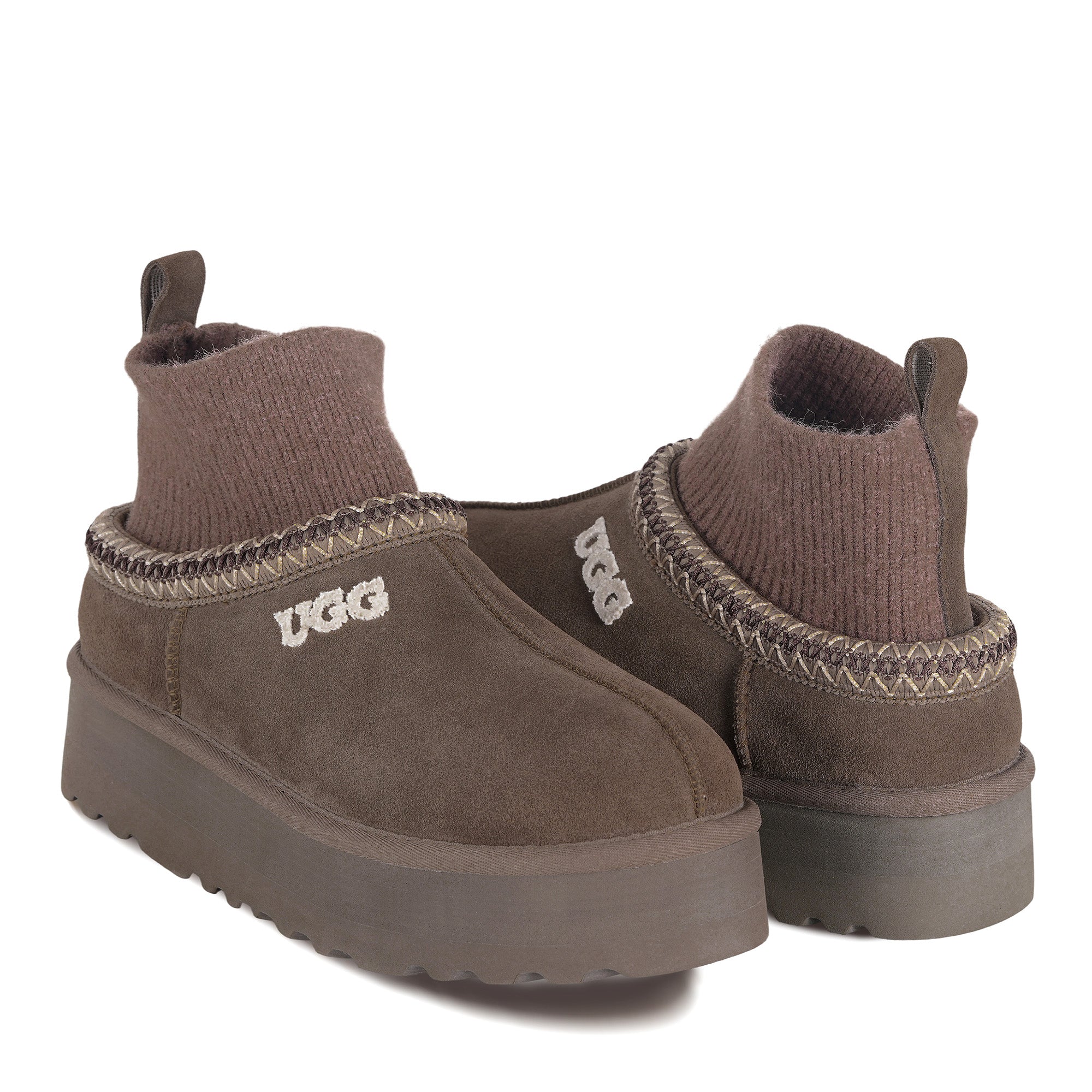 Tassie Knit Platform Uggs