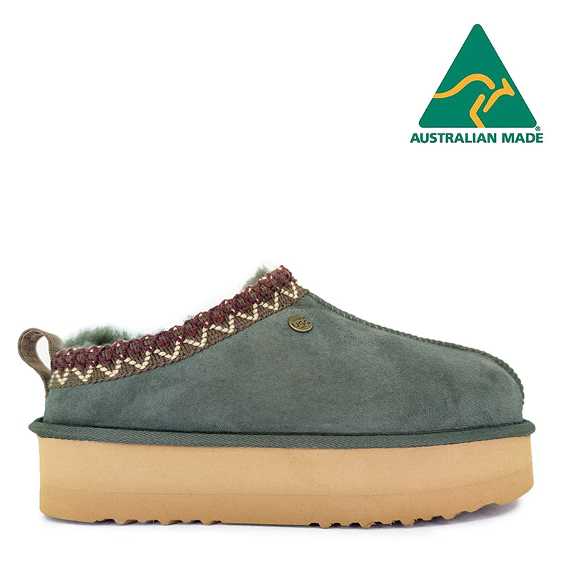 Australian Made - Tyla Platform Ugg Slippers