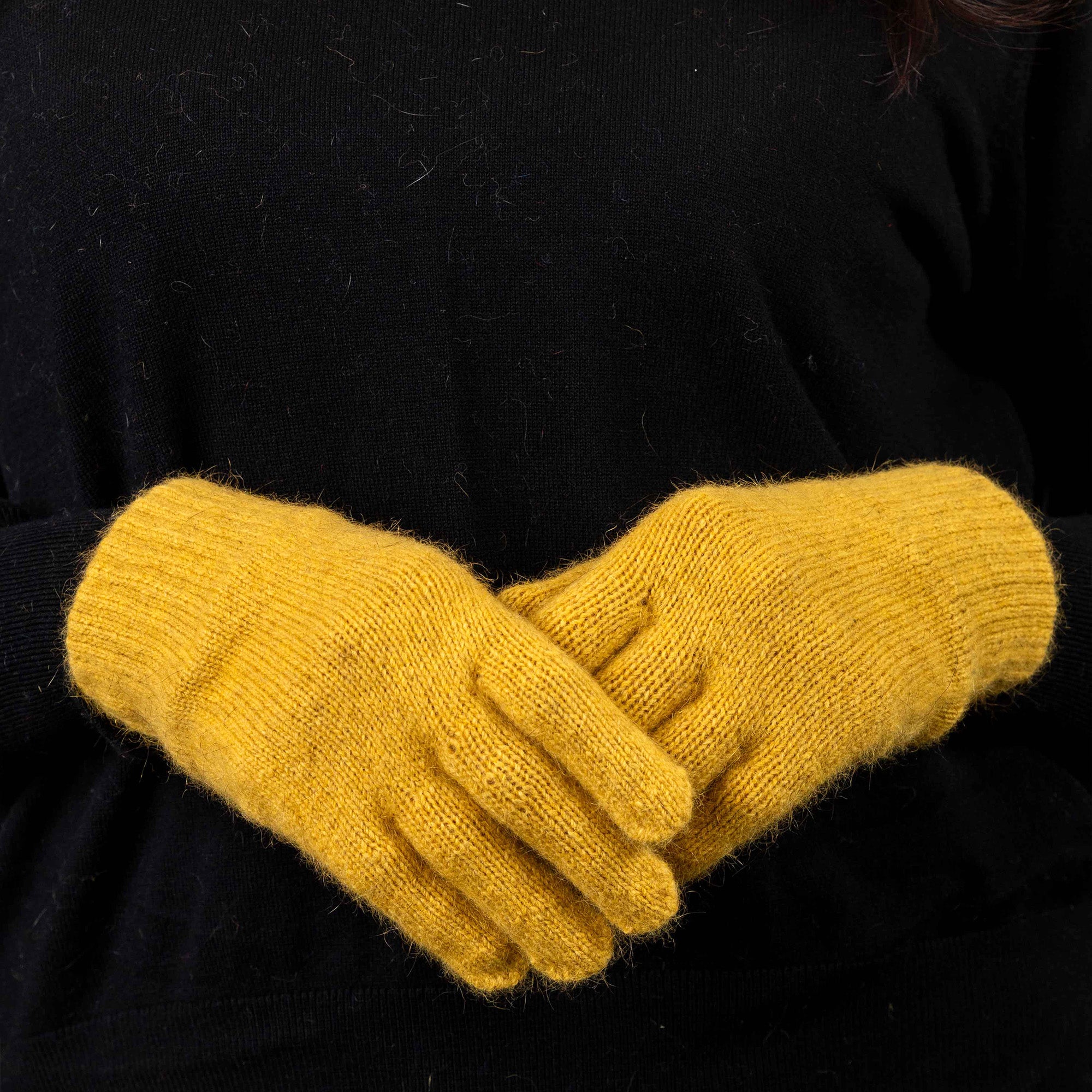 Premium Possum and Merino Wool - zwykłe rękawiczki