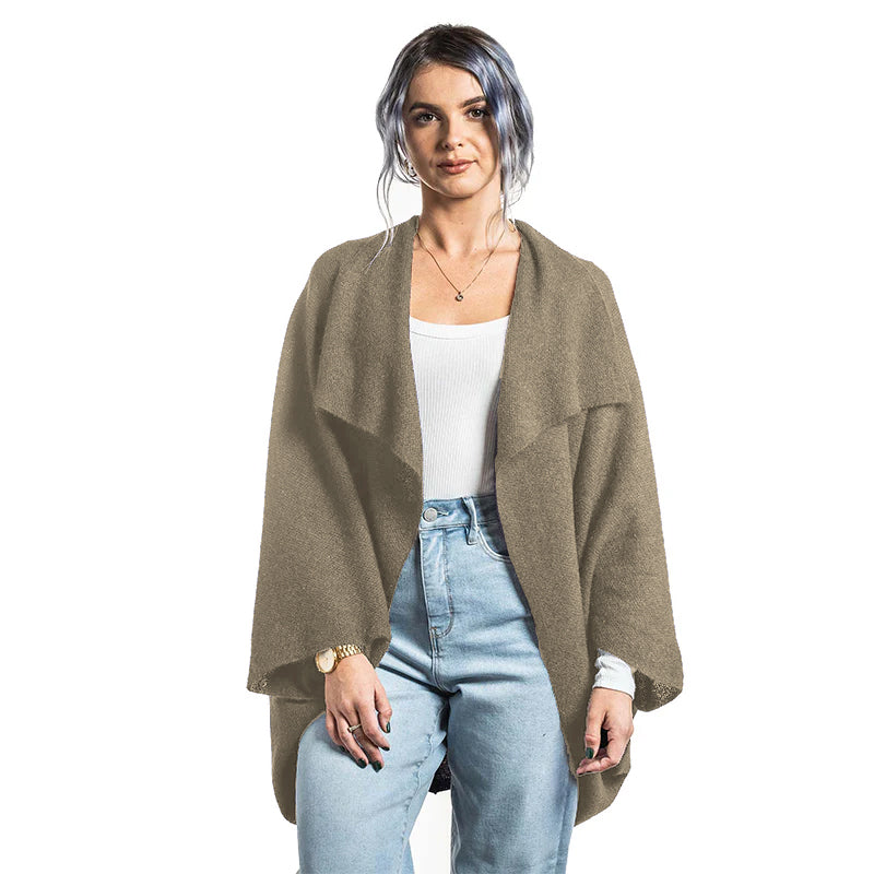 Wełna Premium Possum i Merino - Wzruszanie ramionami ściegiem mchu