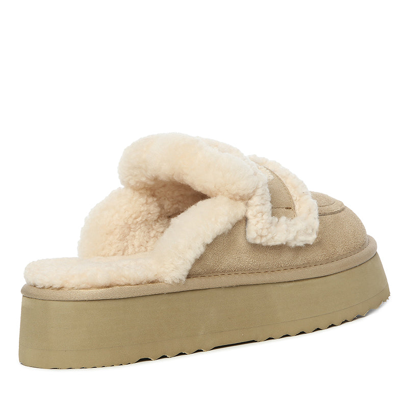 Trisha Fluffy Platform Uggs