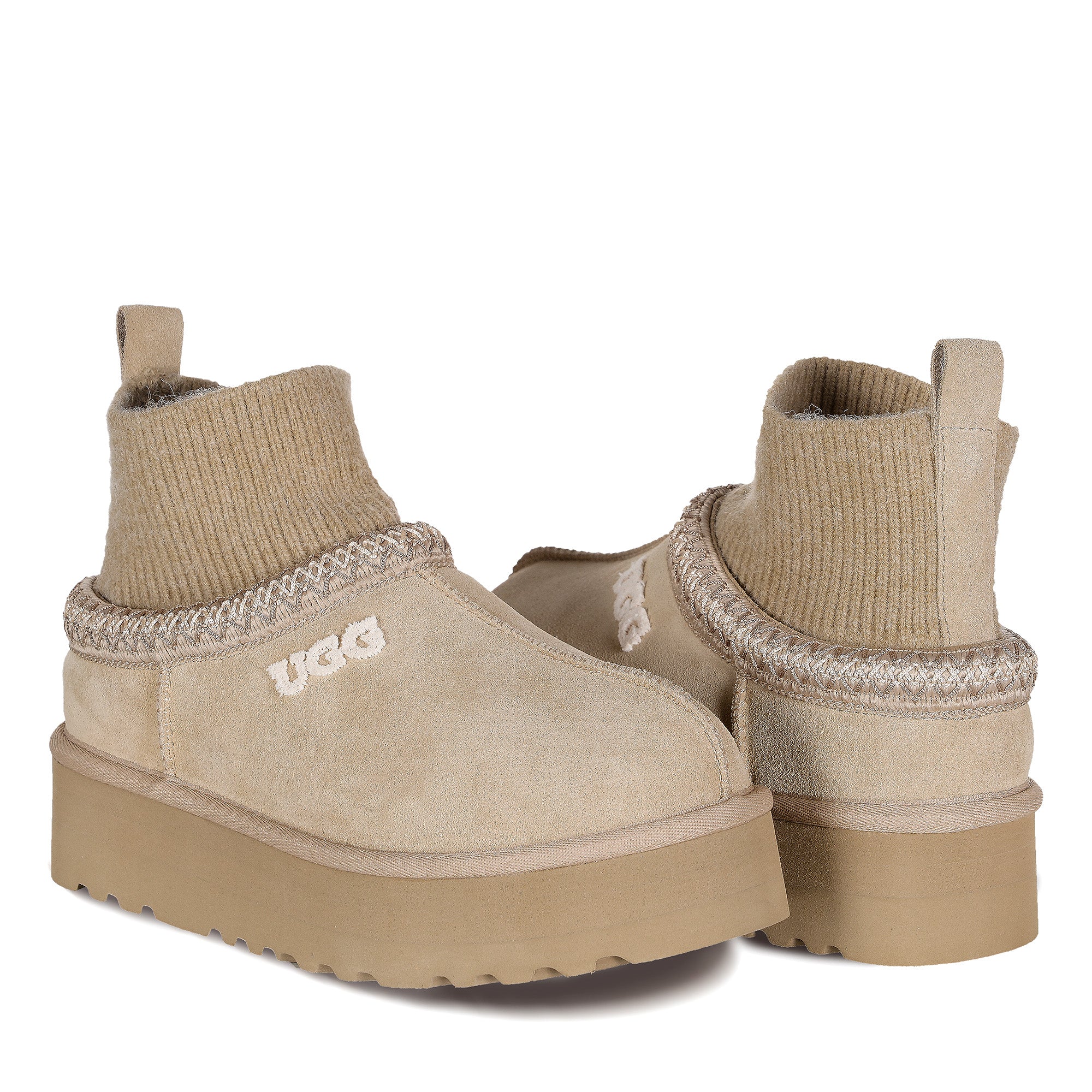Tassie Knit Platform Uggs