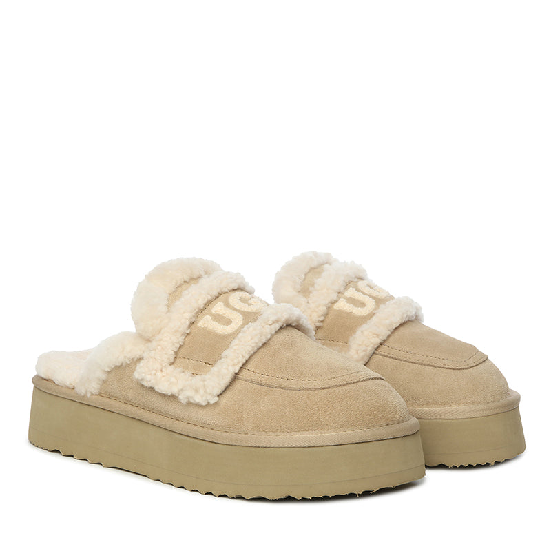 Trisha Fluffy Platform Uggs