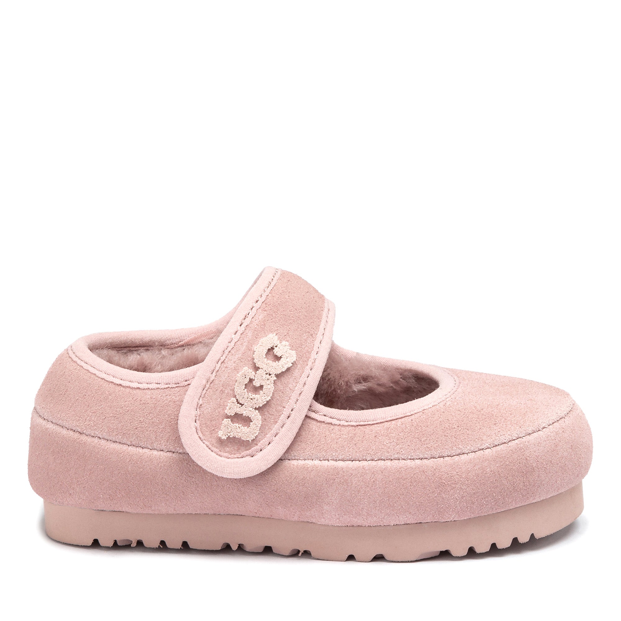 Kids Velcro Ugg Slippers