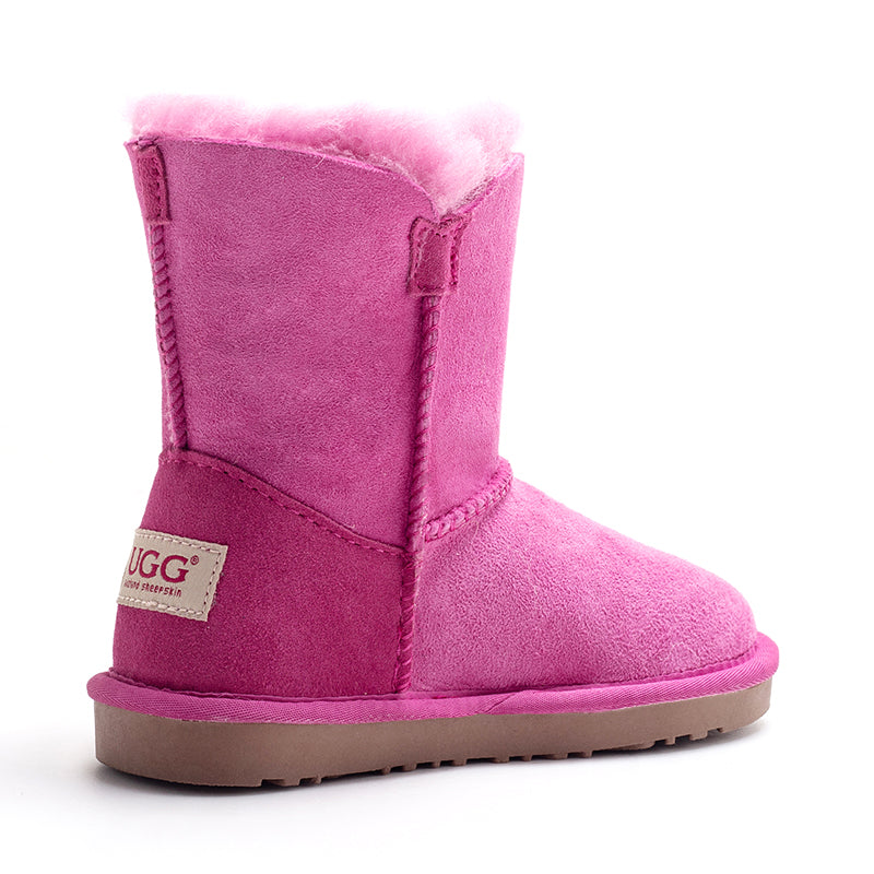 Kids Button Ugg Boots