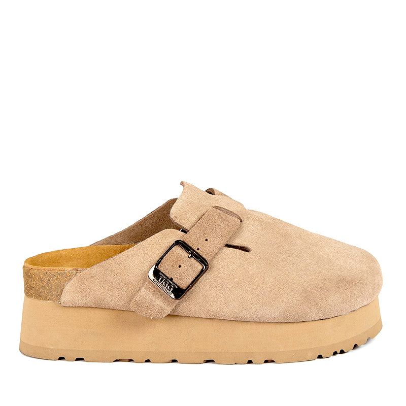 UGG Valentina Platform Suede Leather