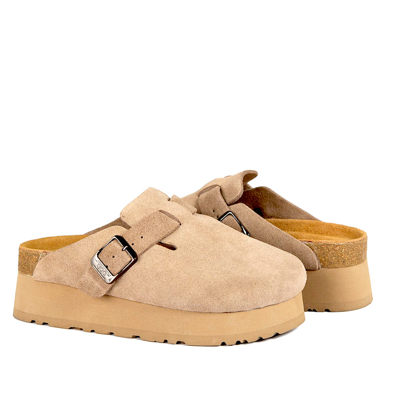 UGG Valentina Platform Suede Leather