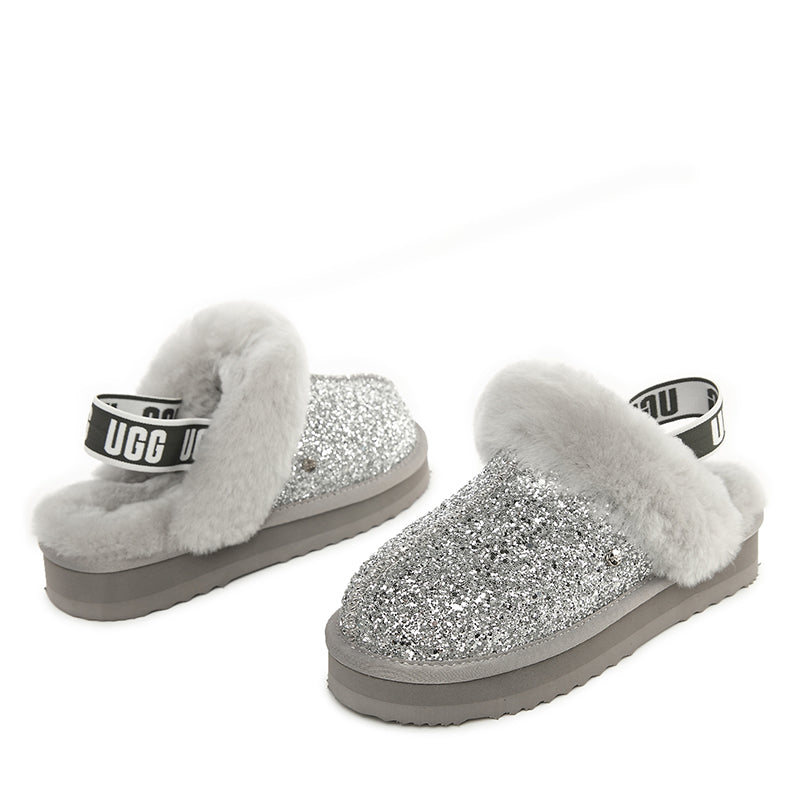 Glitzy Slingback Scuff Uggs
