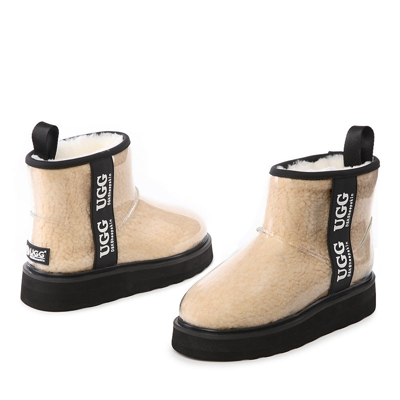 Platinum Coated Rain Ugg Boots