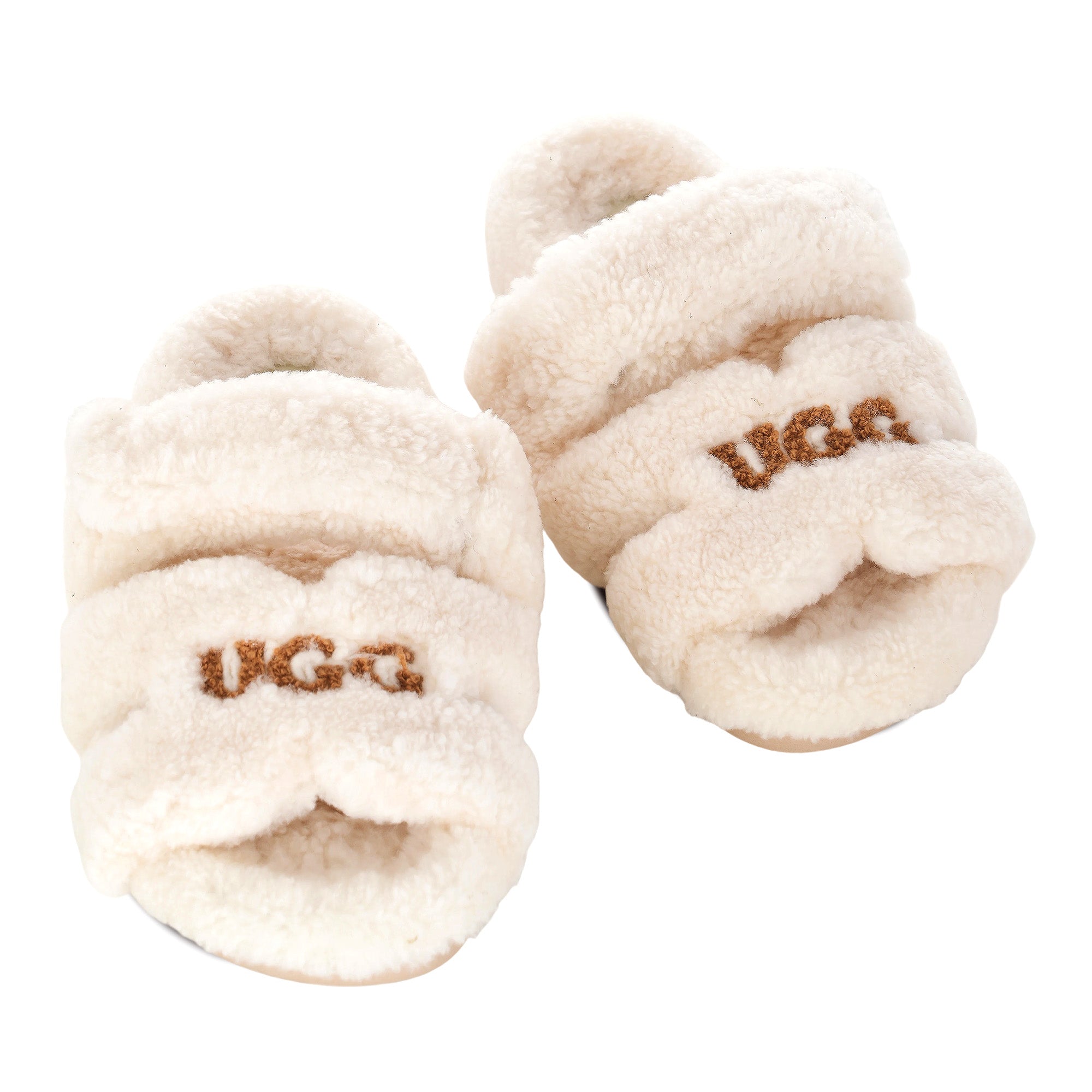 Estela Logo Shearling Ugg Slippers