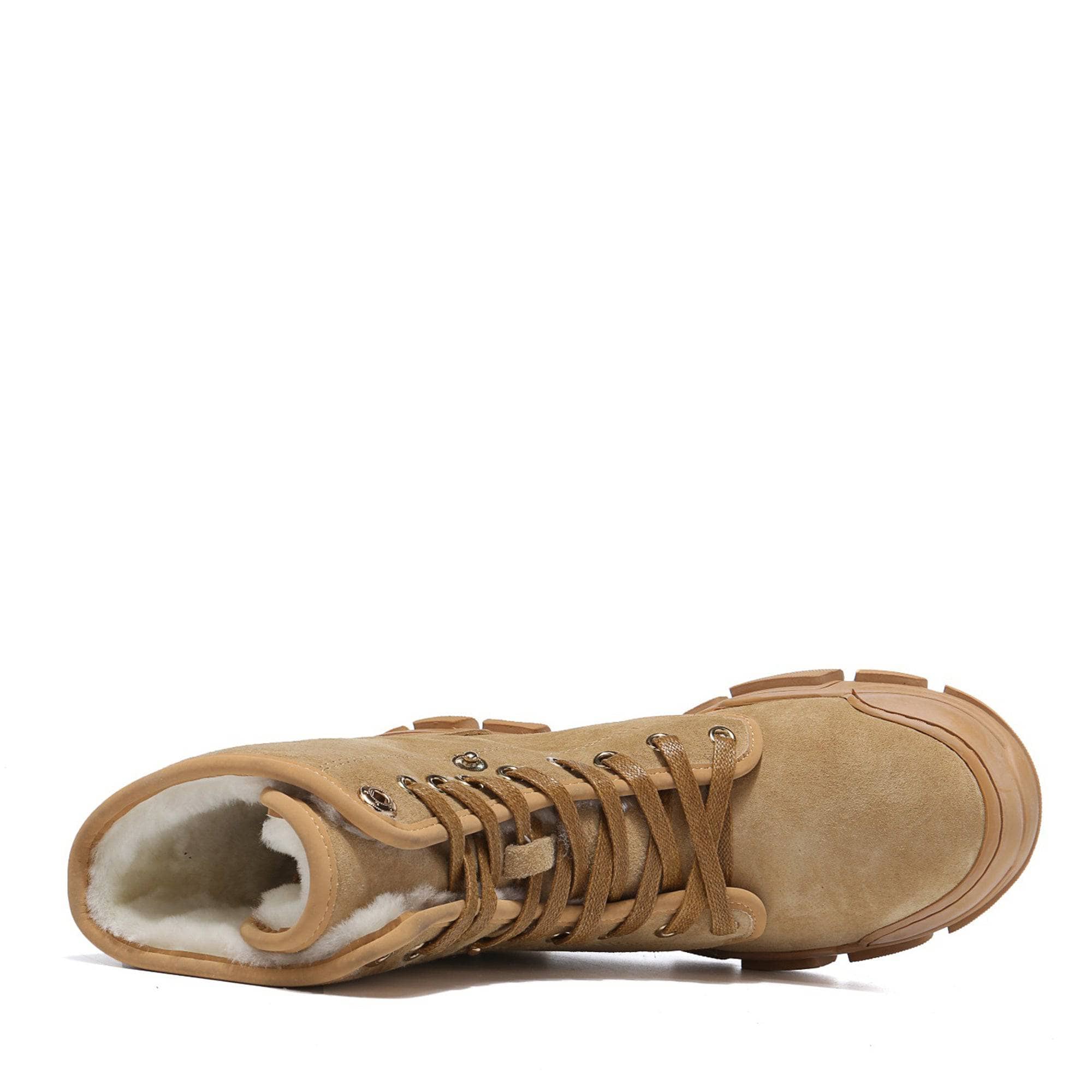 Outdoor Ugg Boots - UGG Jane Lace Up Boots - Original UGG Australia Classic