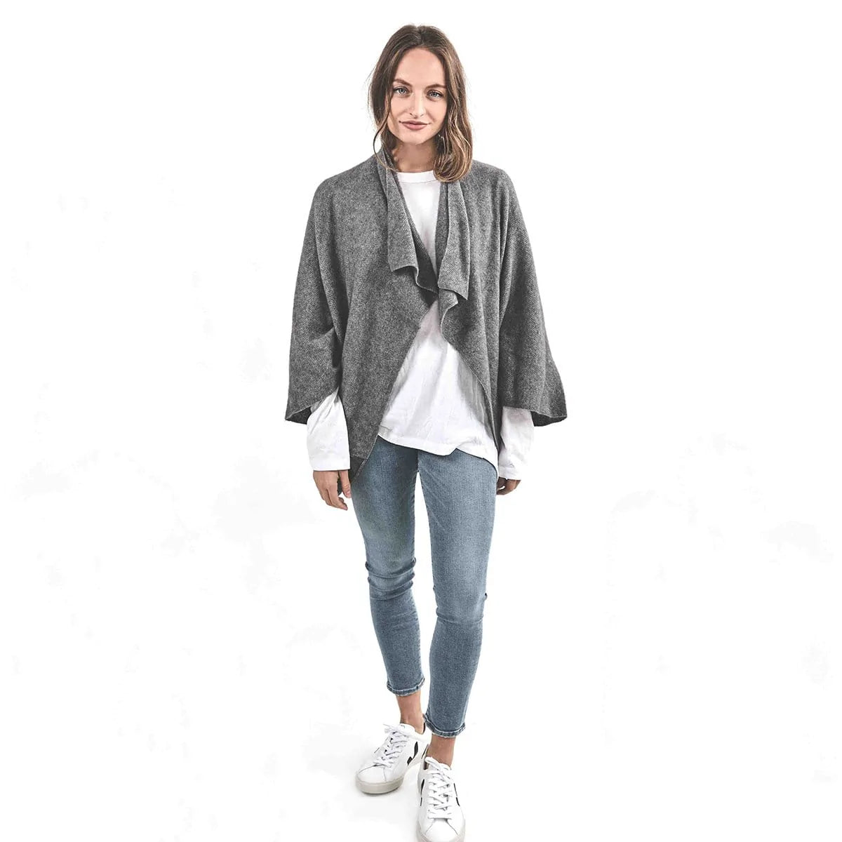 - Premium Possum and Merino Wool - Moss Stitch Shrug - Original UGG Australia Classic