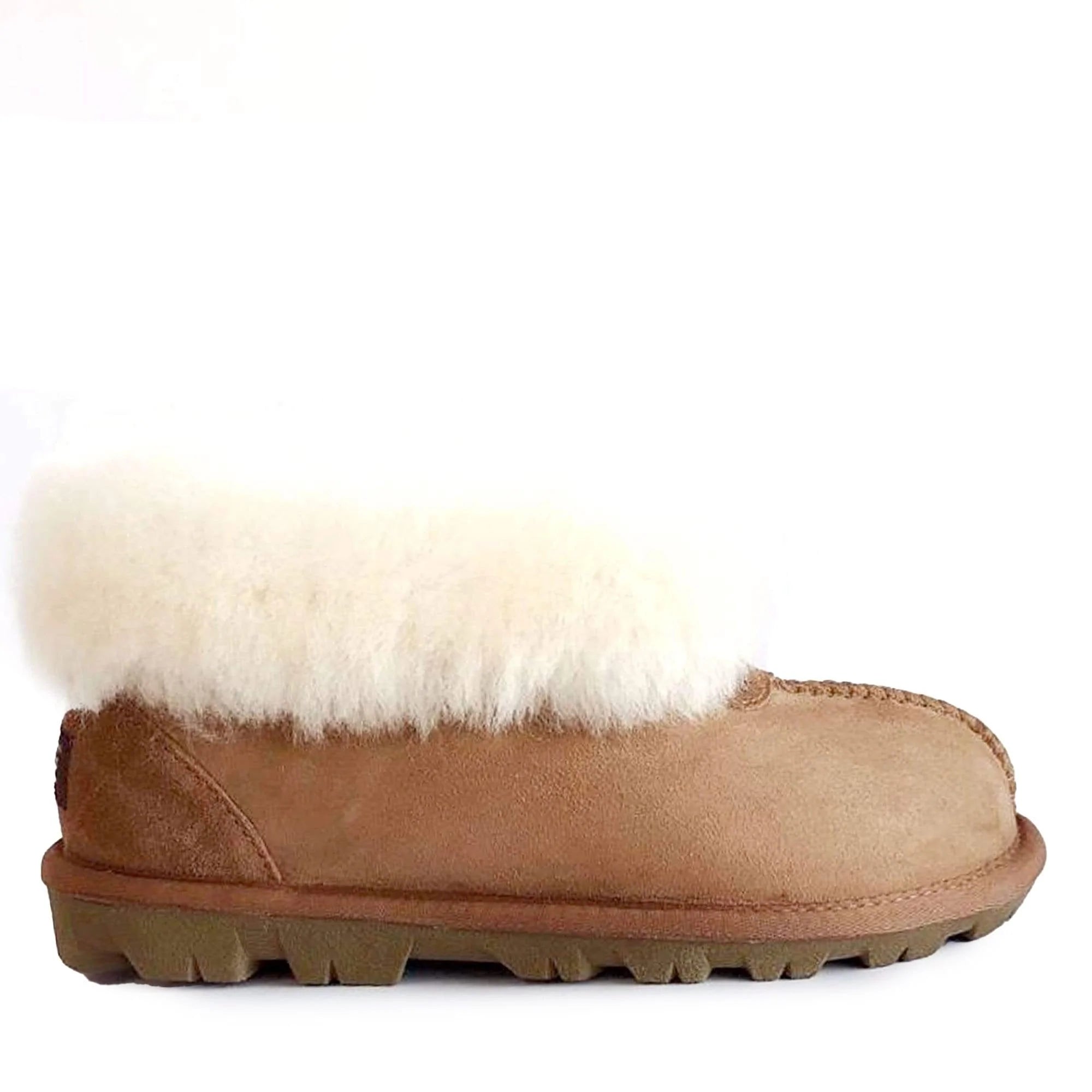 Ugg slippers tan deals