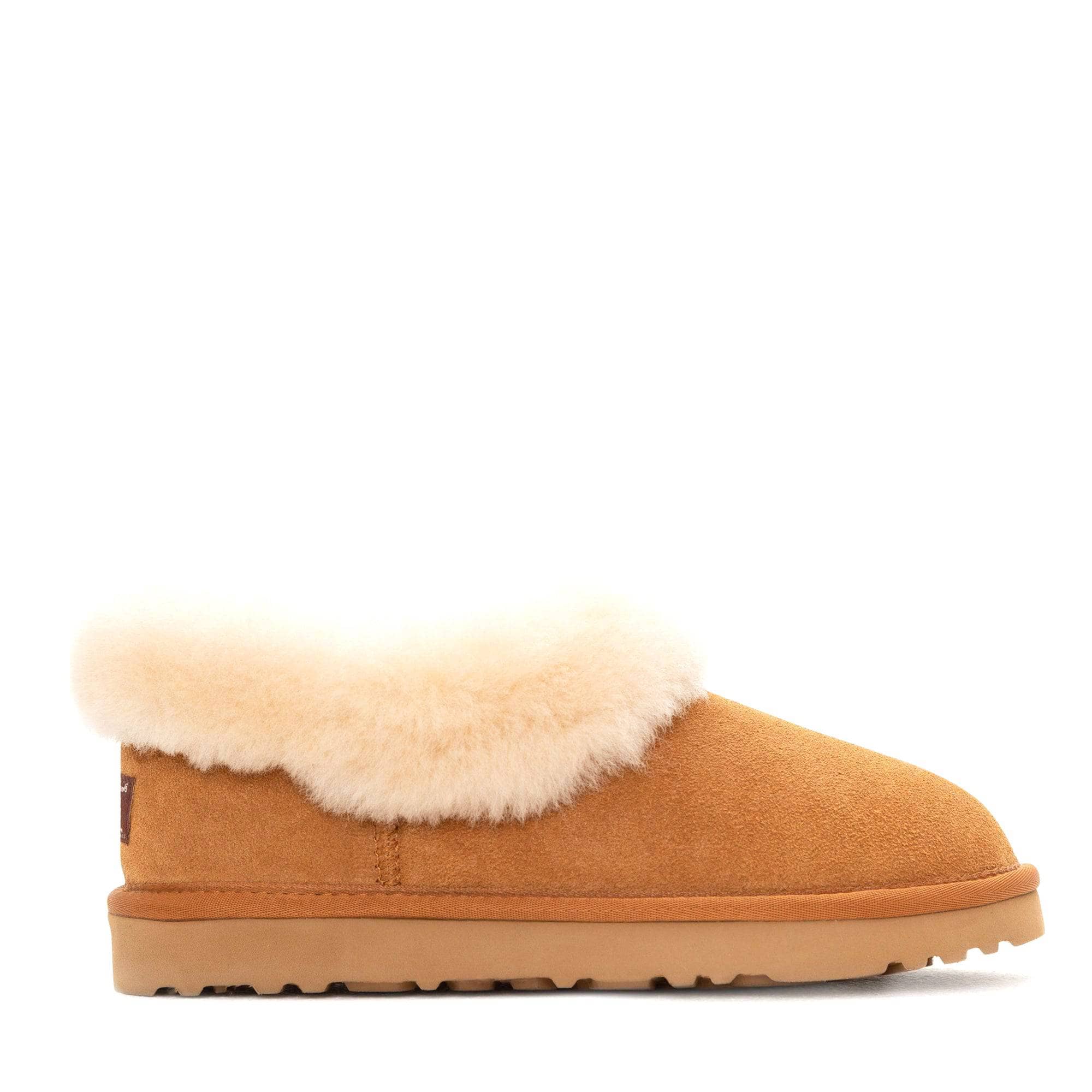 - UGG Alberich Fluffy Collar Slippers - Original UGG Australia Classic