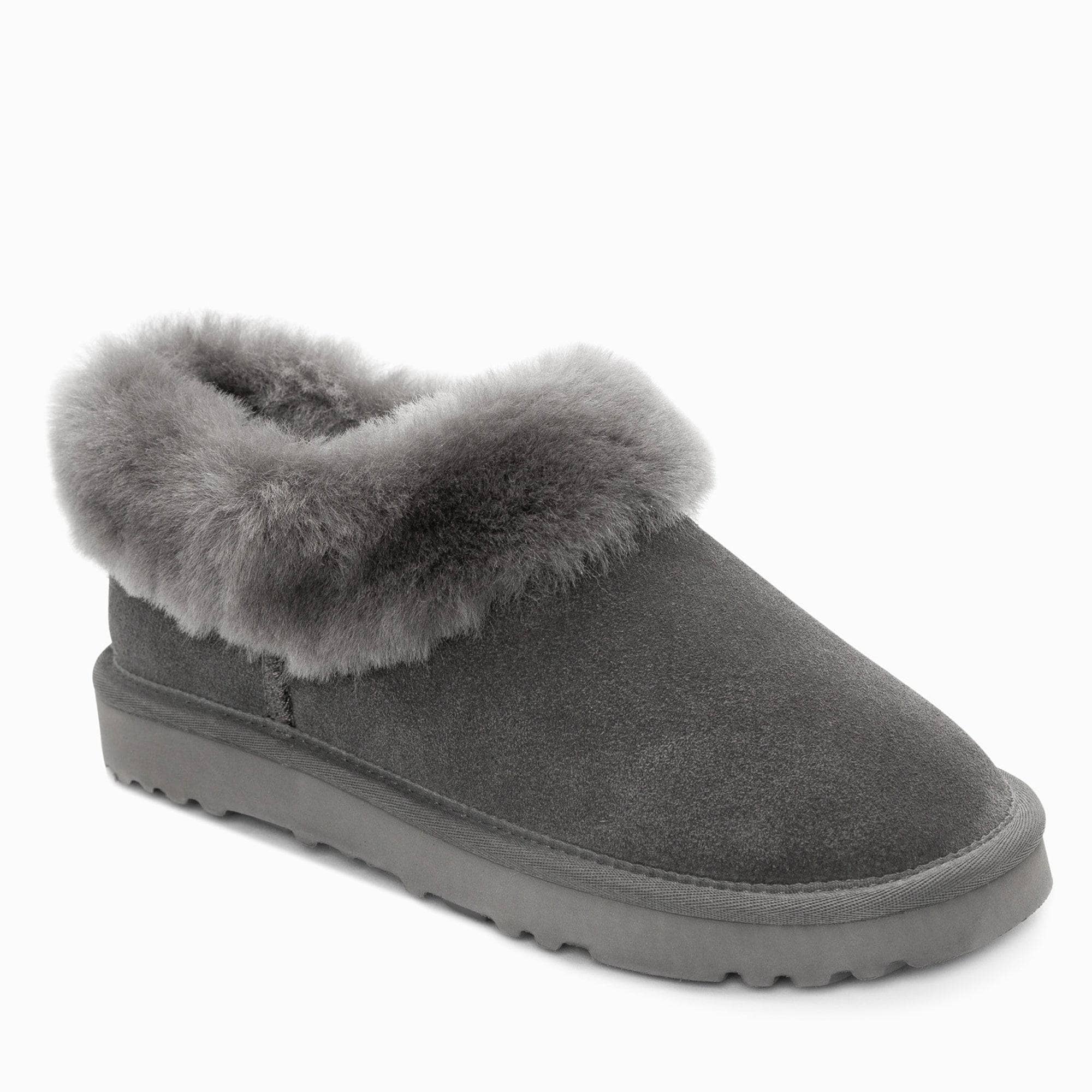 - UGG Alberich Fluffy Collar Slippers - Original UGG Australia Classic