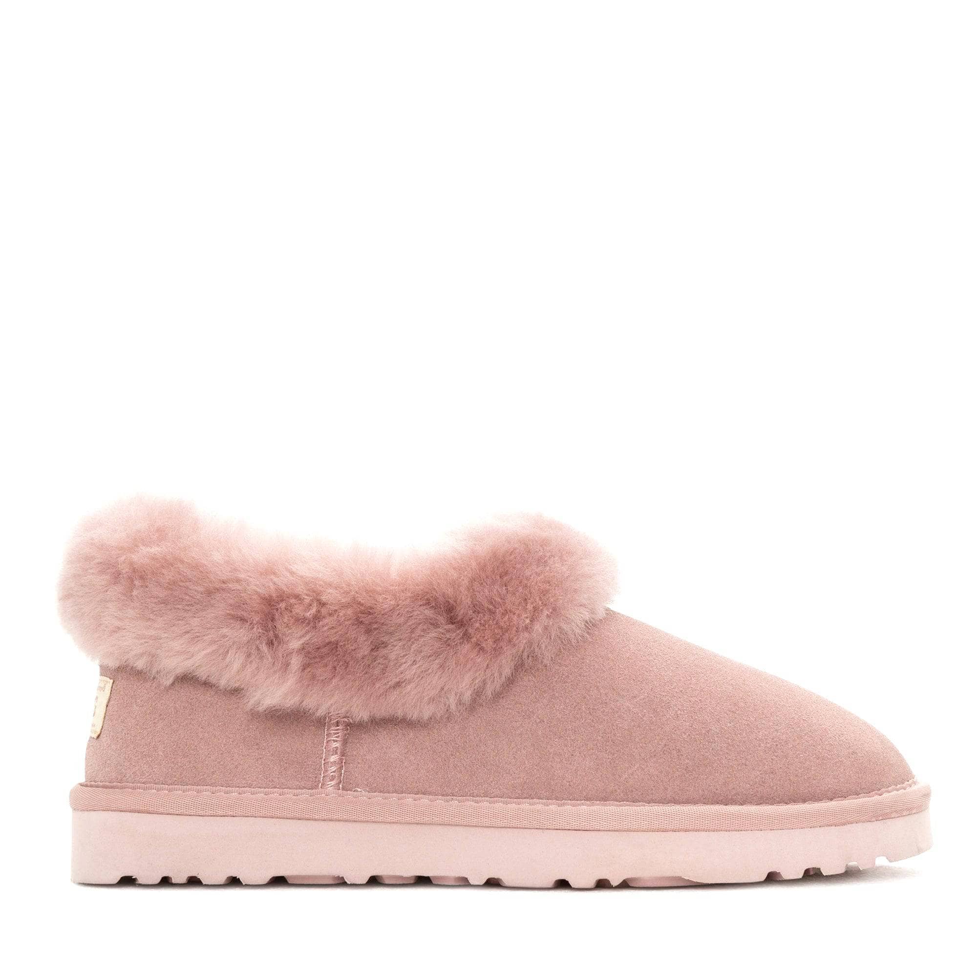 - UGG Alberich Fluffy Collar Slippers - Original UGG Australia Classic