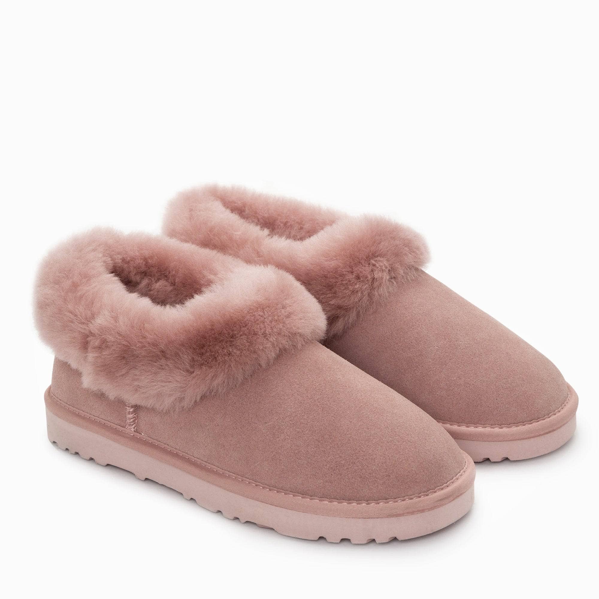 - UGG Alberich Fluffy Collar Slippers - Original UGG Australia Classic