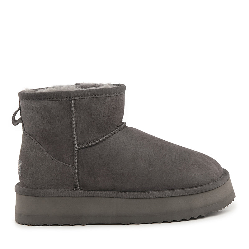 Platinum Mini Platform Ugg Boot