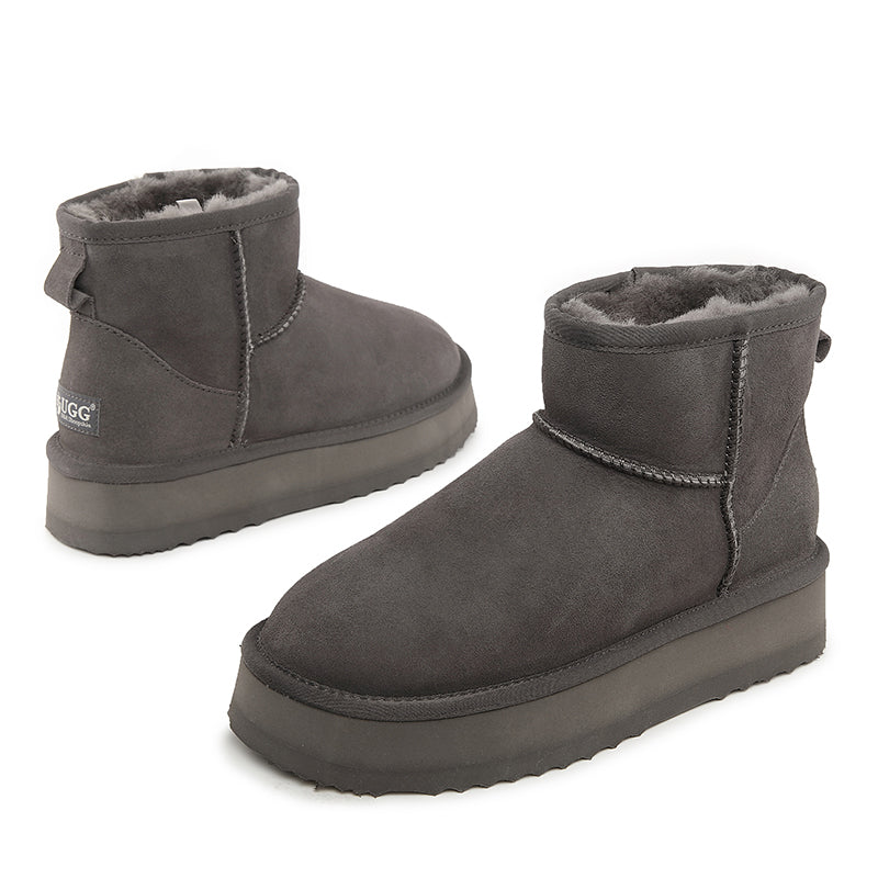 Platinum Mini Platform Ugg Boot