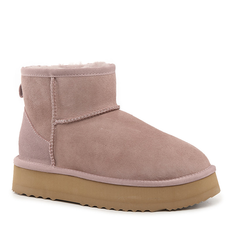 Platinum Mini Platform Ugg Boot