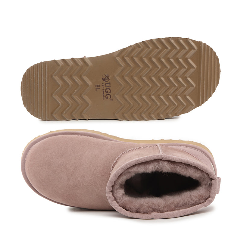 Platinum Mini Platform Ugg Boot