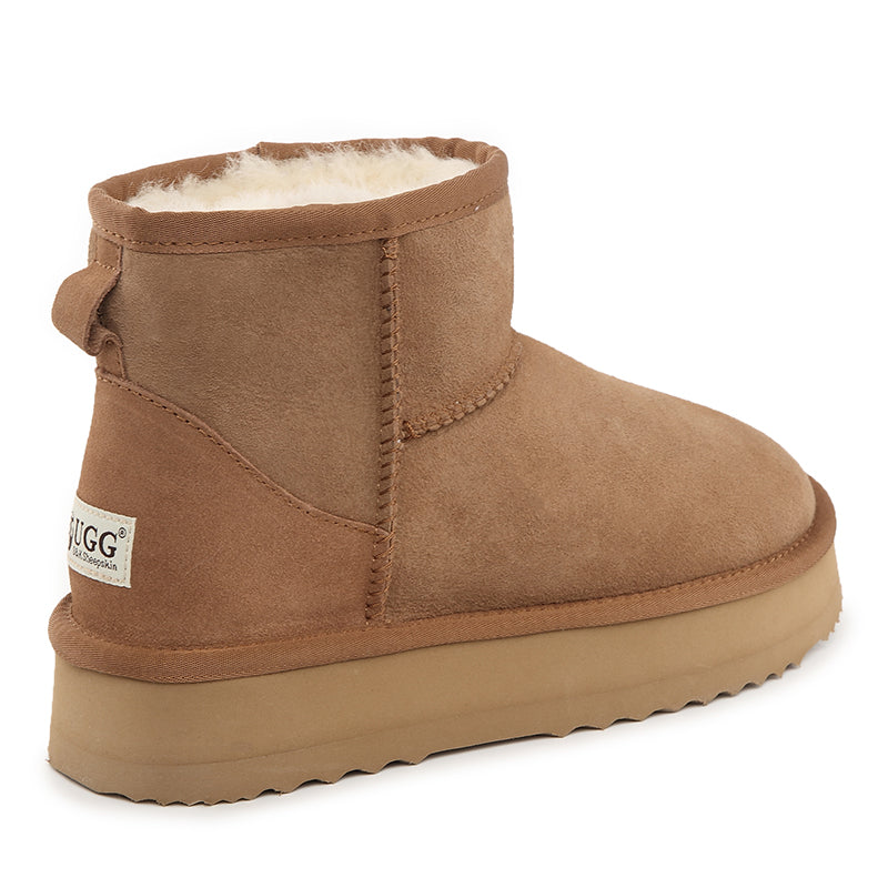 Platinum Mini Platform Ugg Boot
