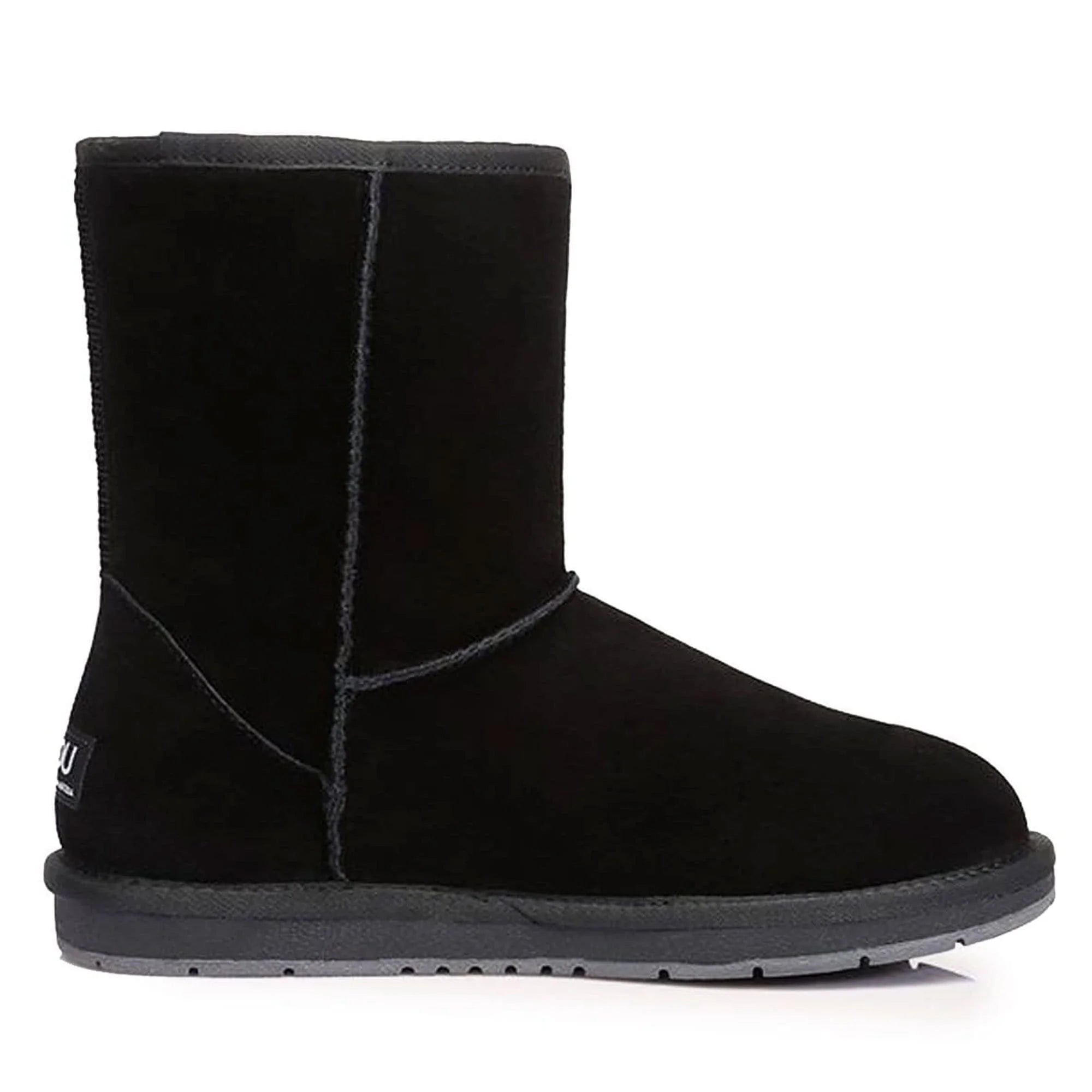 Ugg black suede sales booties