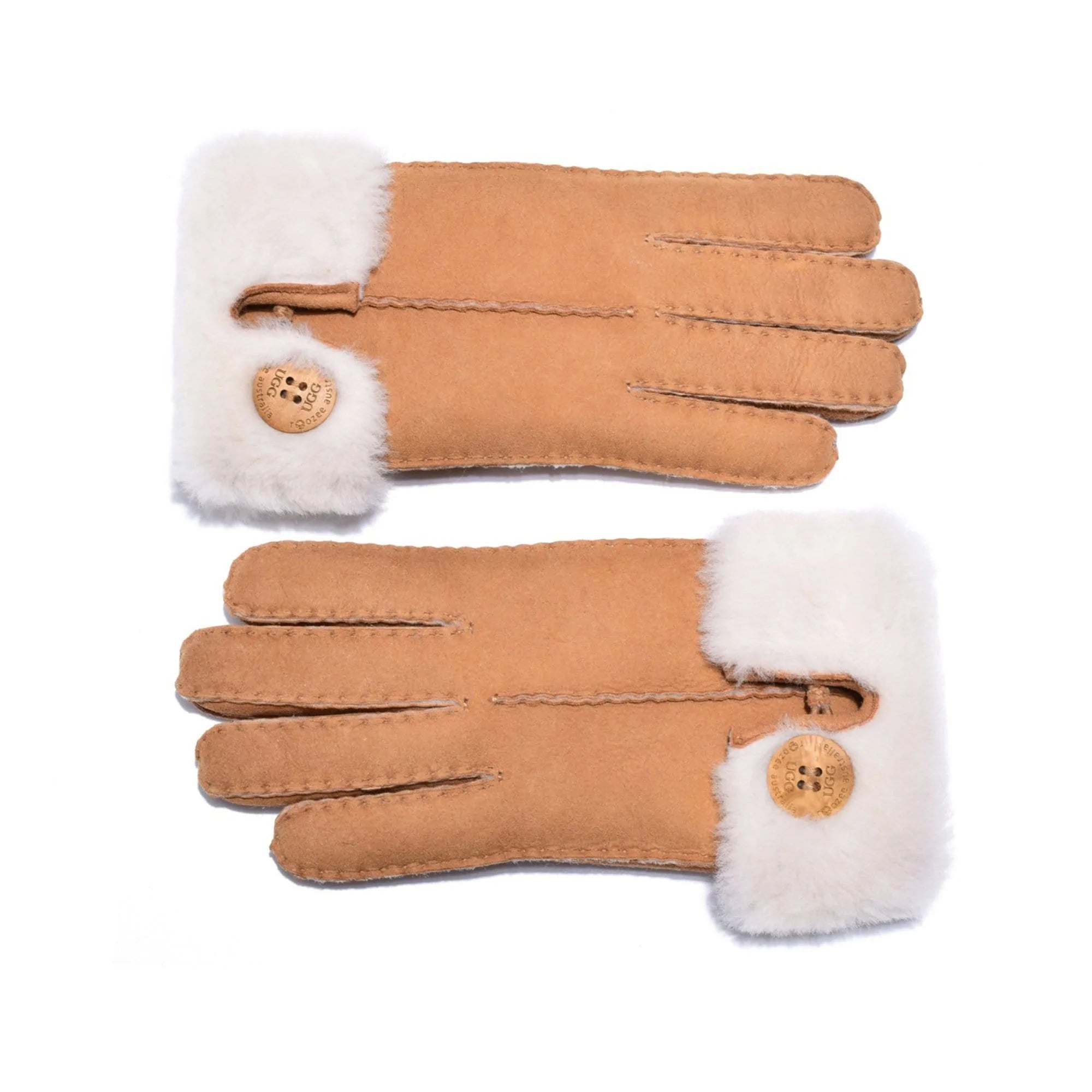 - UGG Button Sheepskin Gloves - Original UGG Australia Classic