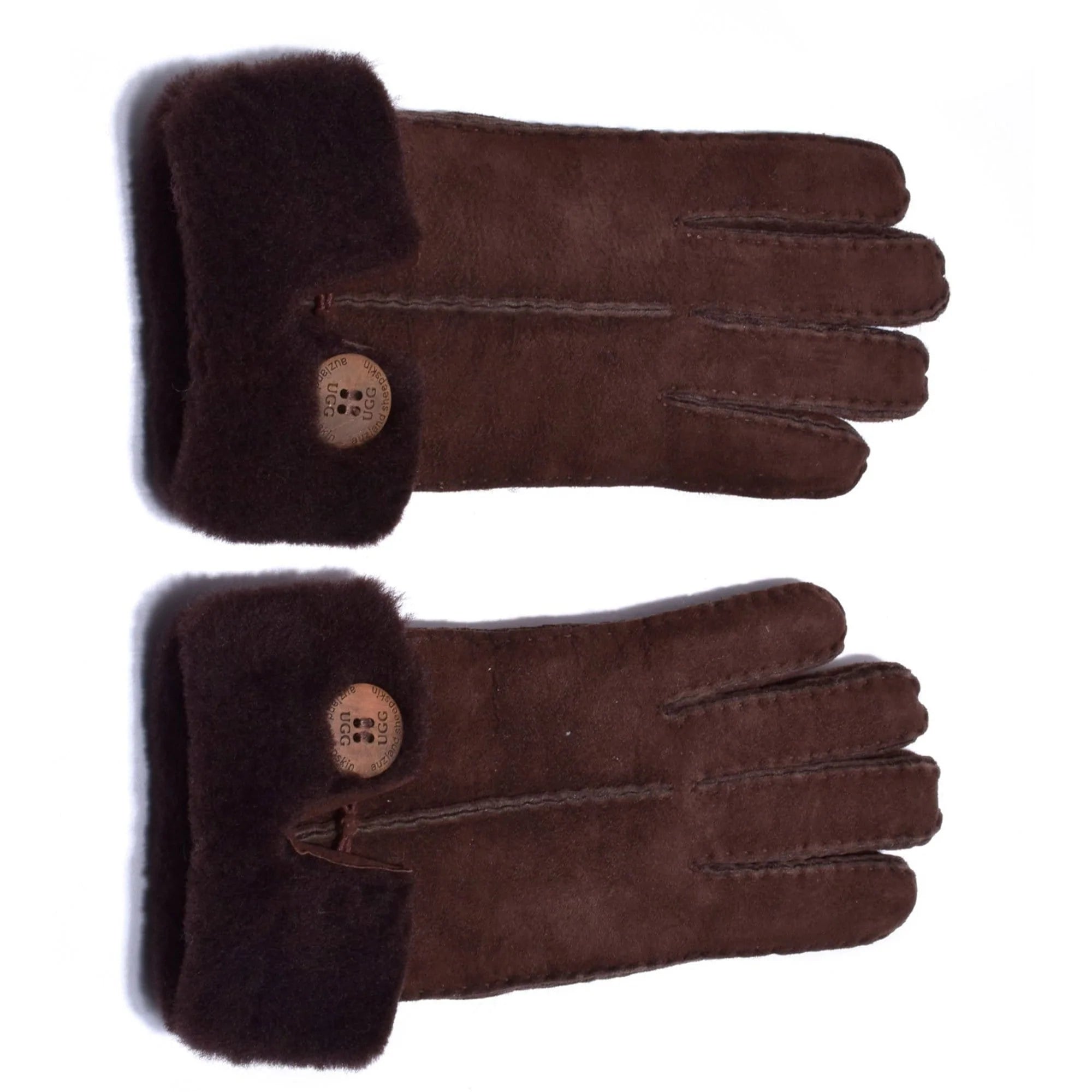 - UGG Button Sheepskin Gloves - Original UGG Australia Classic