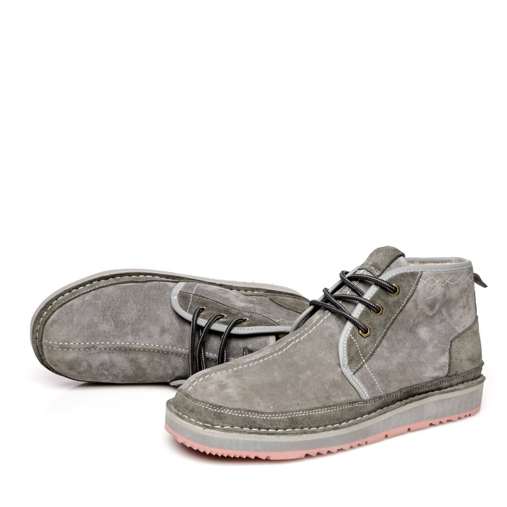 - UGG Casual Men’s Lace-up Ankle Boots - Original UGG Australia Classic