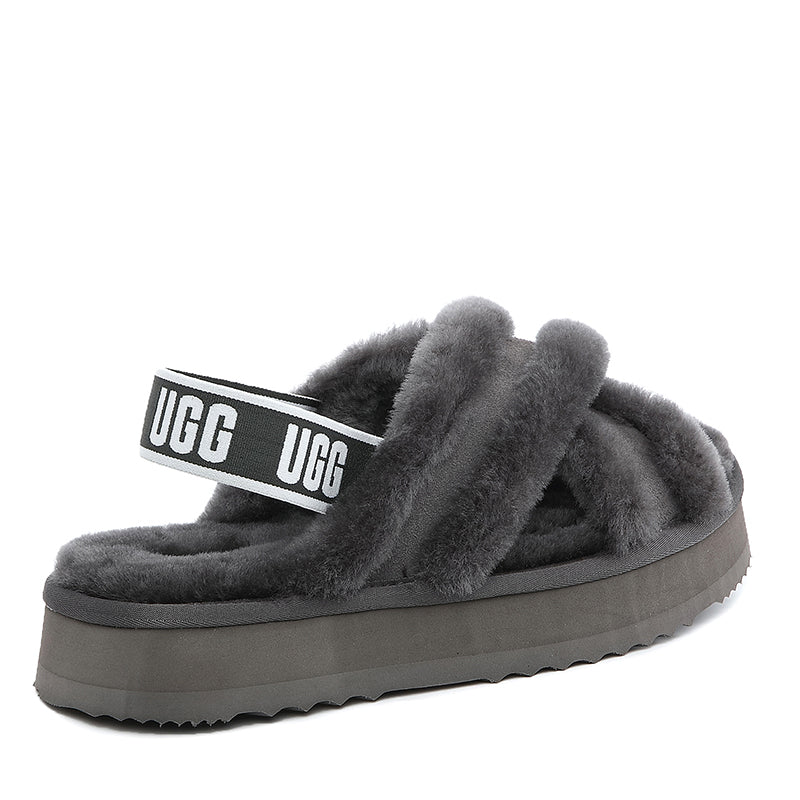 - UGG Daffy Cross Slides - Original UGG Australia Classic