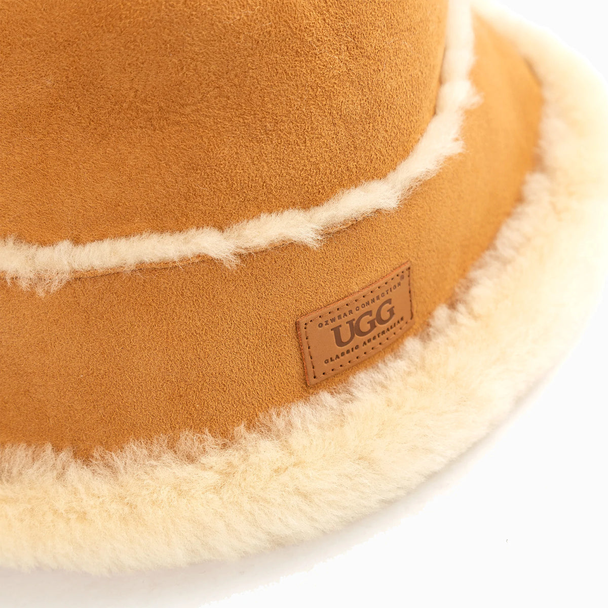 Ugg shearling bucket hat sales