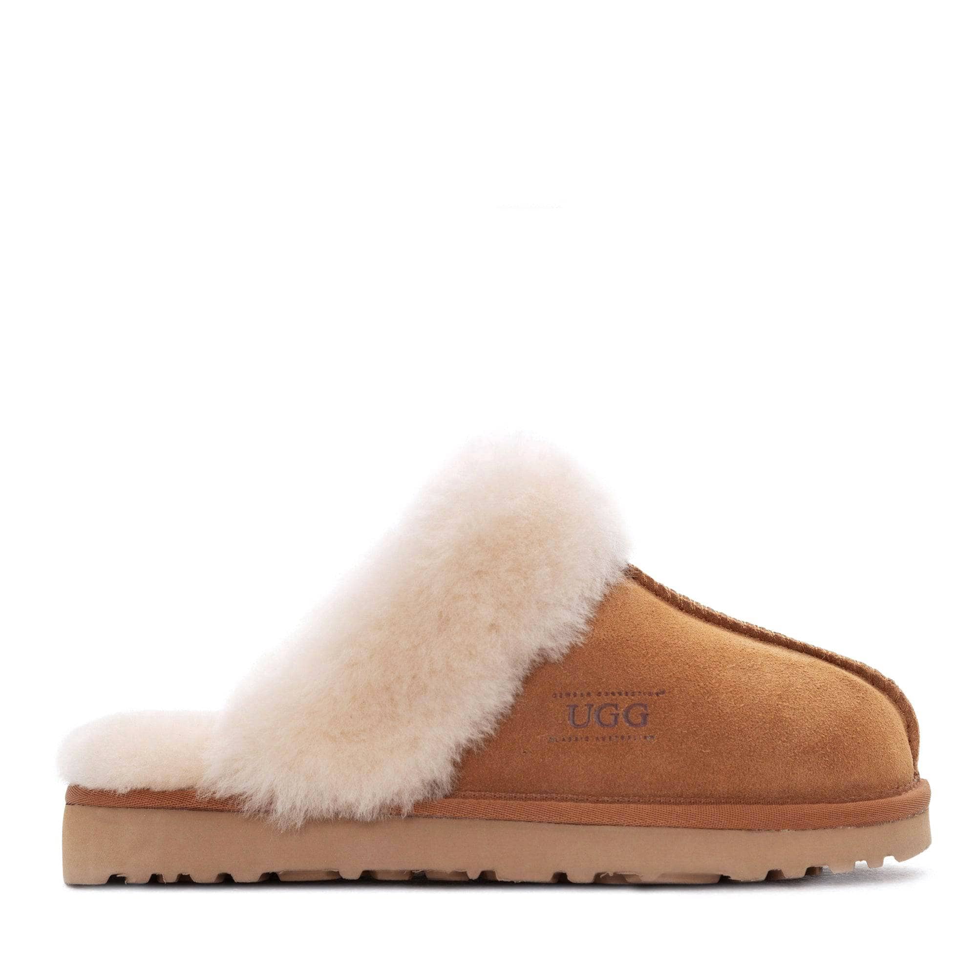 - UGG Joan Unisex Scuffette Suede - Original UGG Australia Classic