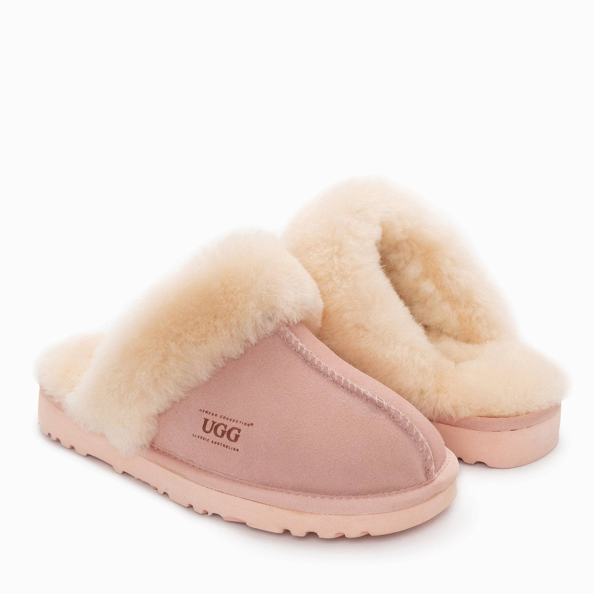 - UGG Joan Unisex Scuffette Suede - Original UGG Australia Classic