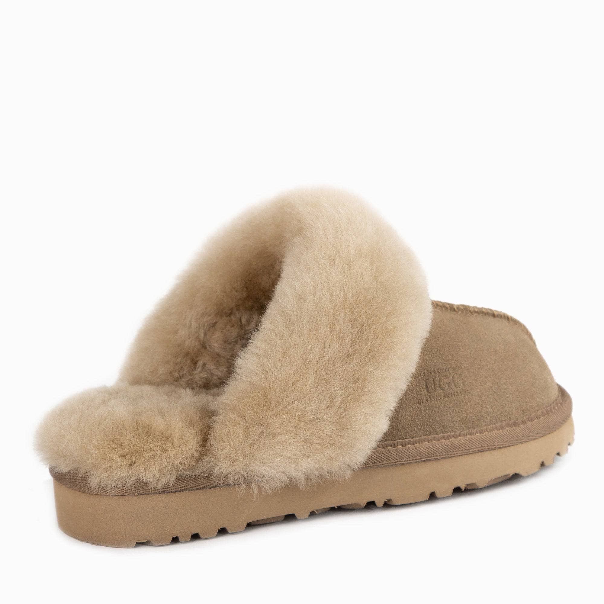 - UGG Joan Unisex Scuffette Suede - Original UGG Australia Classic