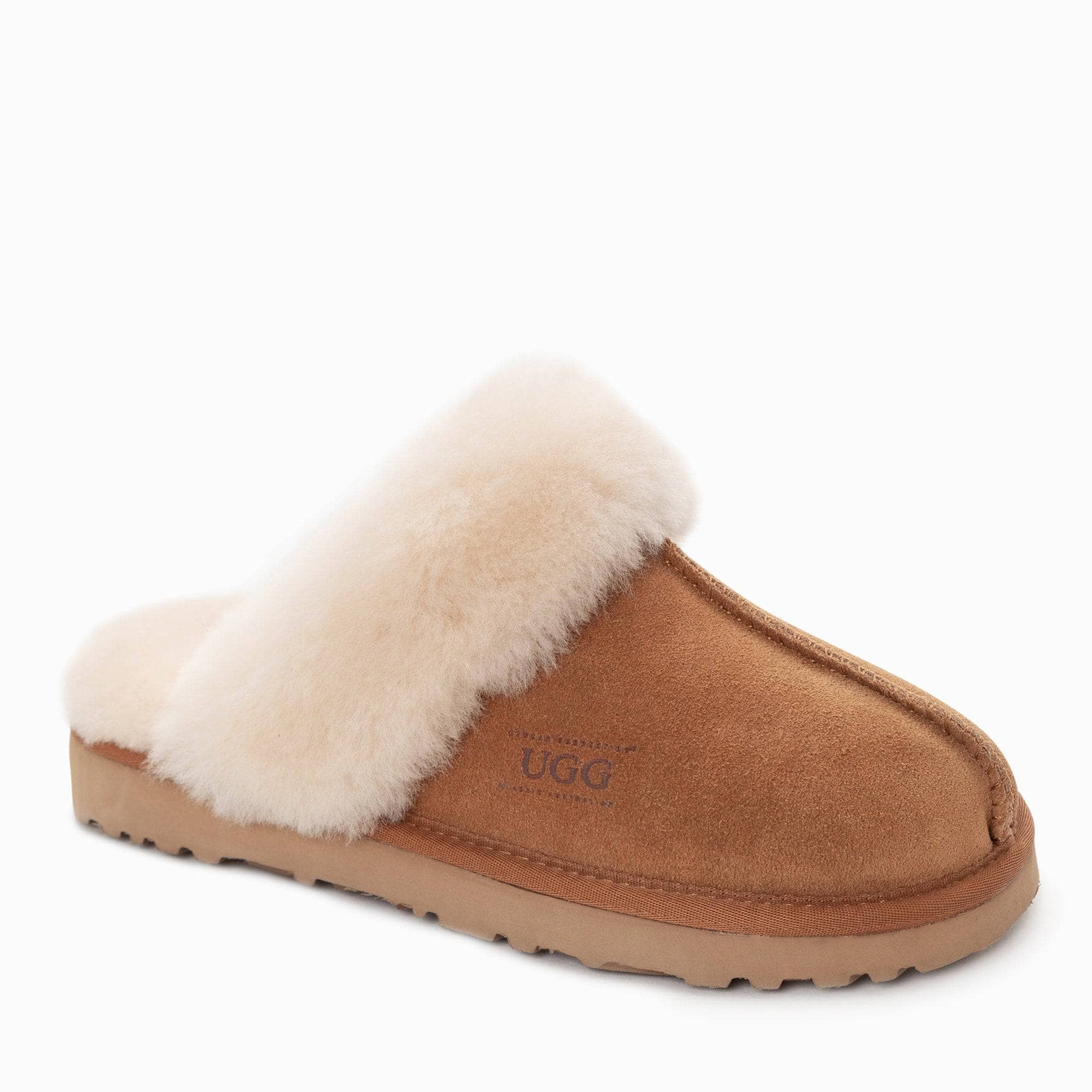 - UGG Joan Unisex Scuffette Suede - Original UGG Australia Classic