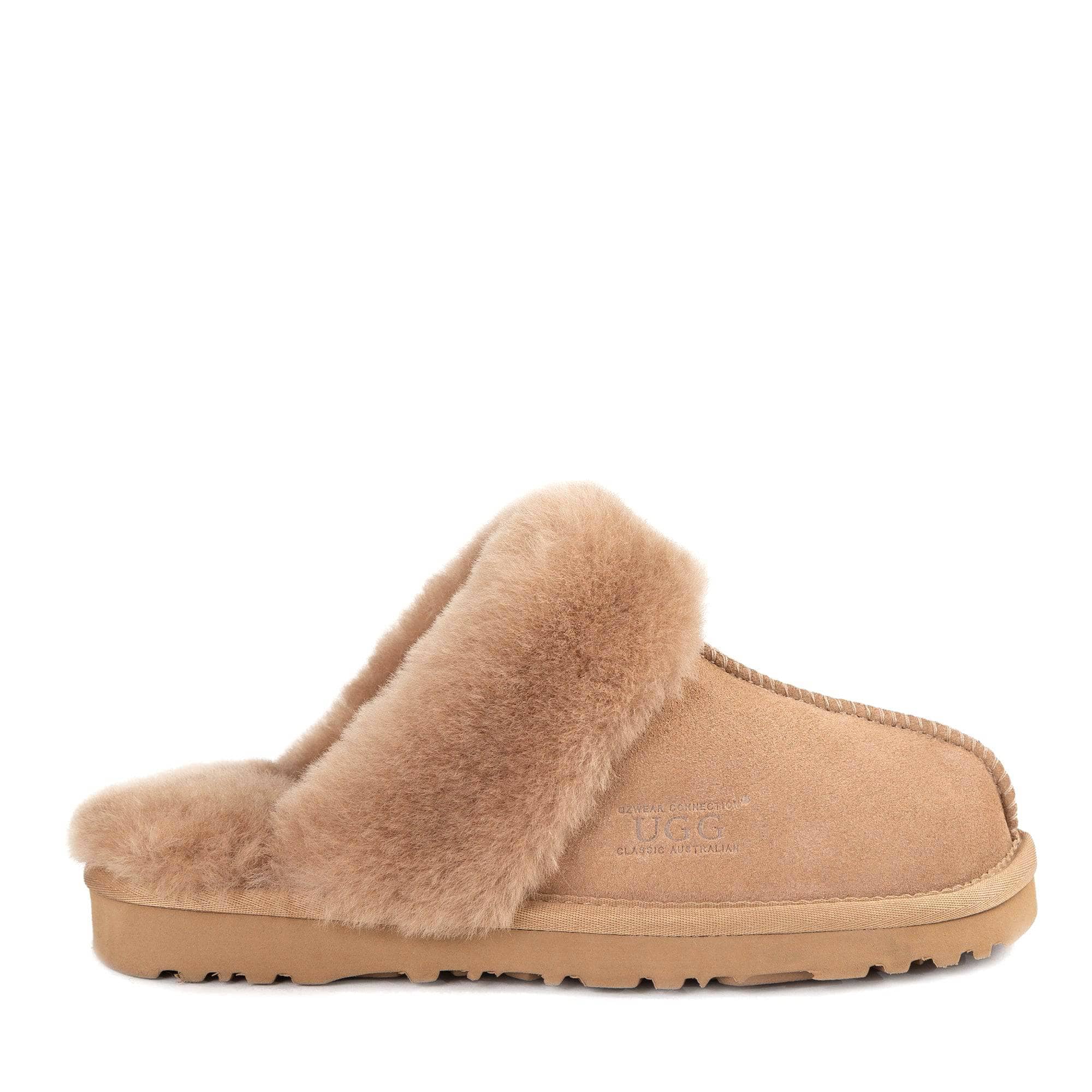 - UGG Joan Unisex Scuffette Suede - Original UGG Australia Classic