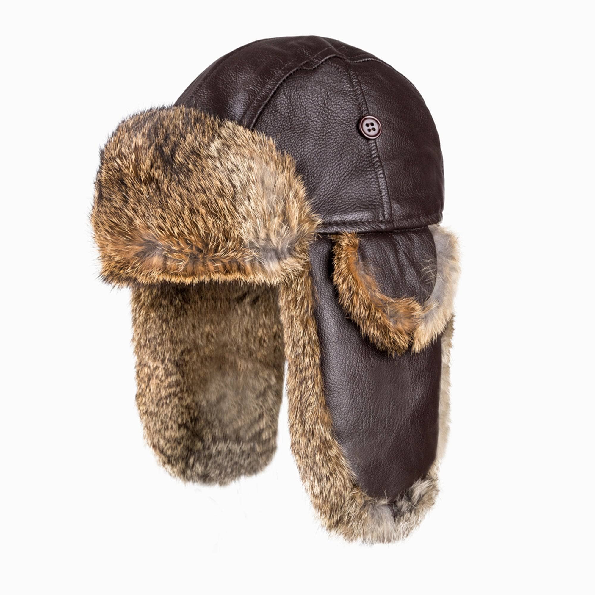 - UGG Kiddie Aviator Leather Hat - Original UGG Australia Classic