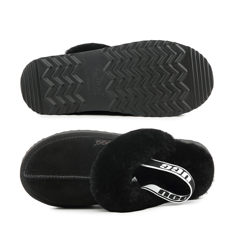 Platinum Slingback Scuff Uggs