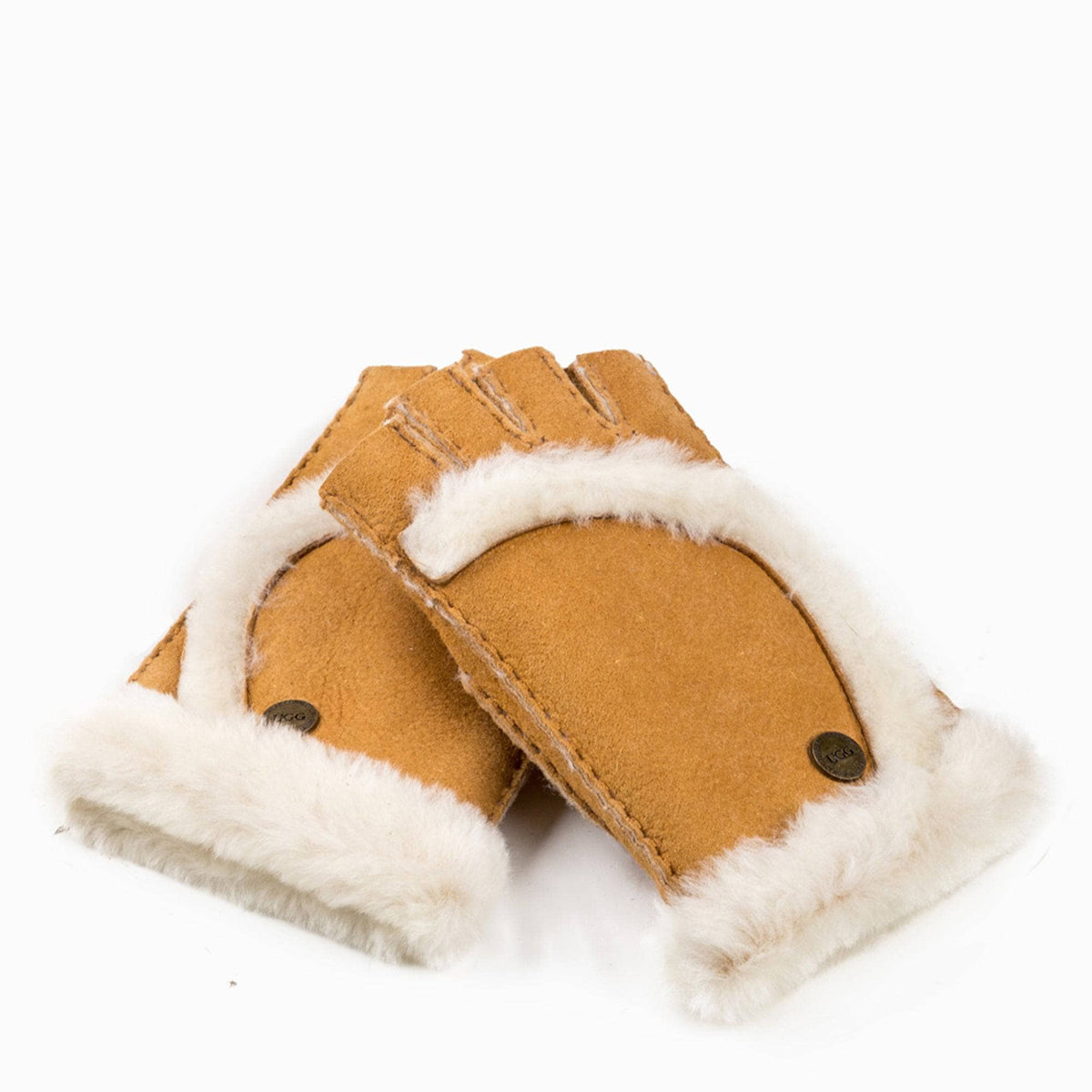 UGG Premium Fingerless Sheepskin Gloves - Main Image