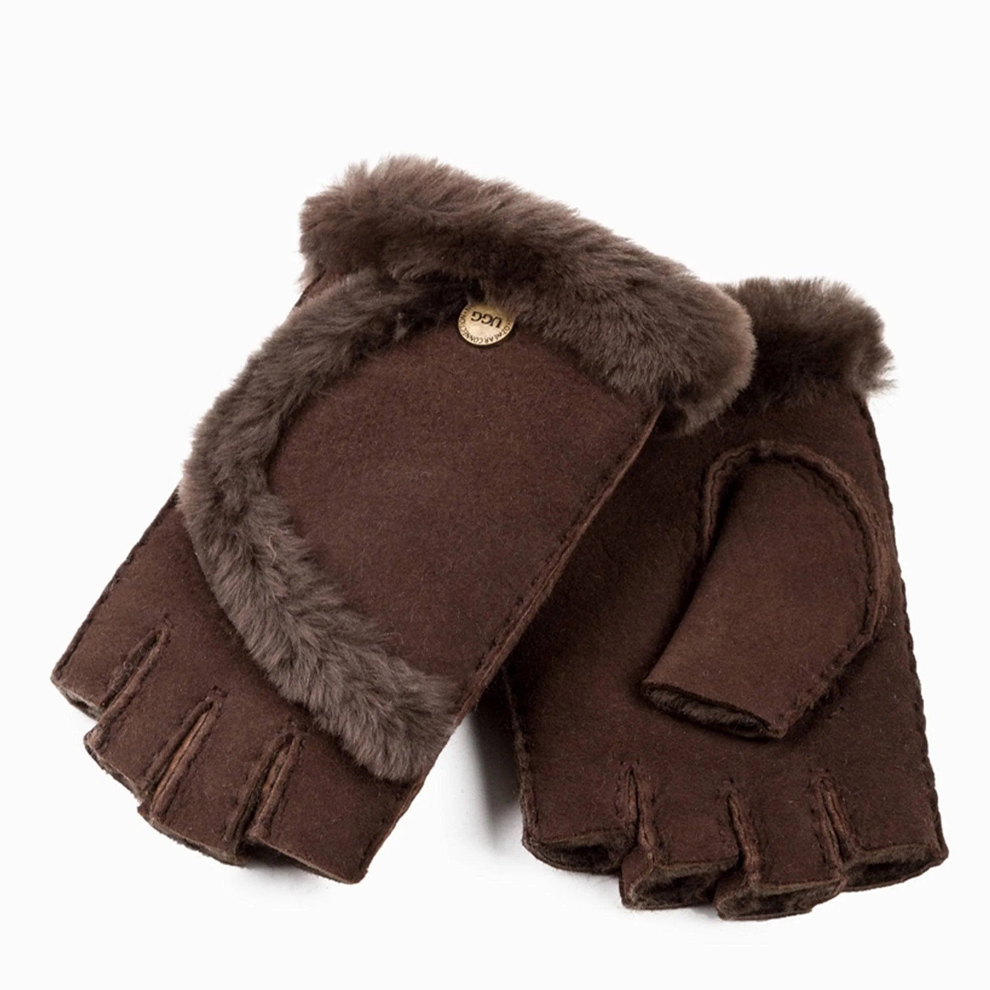 - UGG Premium Fingerless Sheepskin Gloves - Original UGG Australia Classic