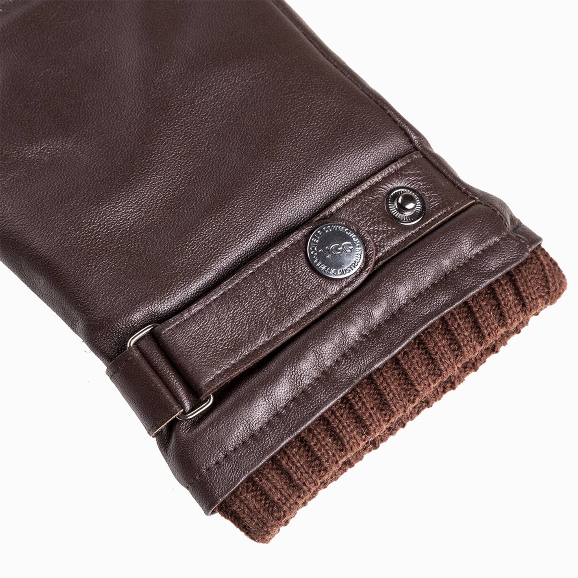 - UGG Premium Touch Screen Men's Silver Stud Gloves - Original UGG Australia Classic