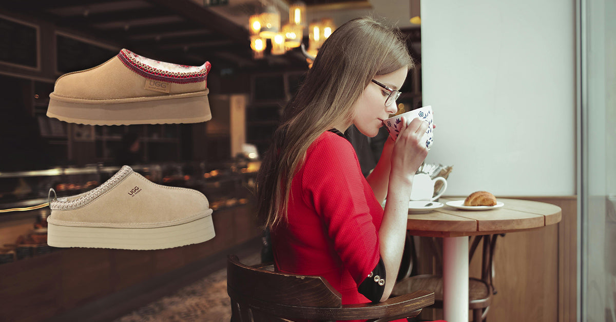 From Couch to Café in UGG Premium Traditional Slippers