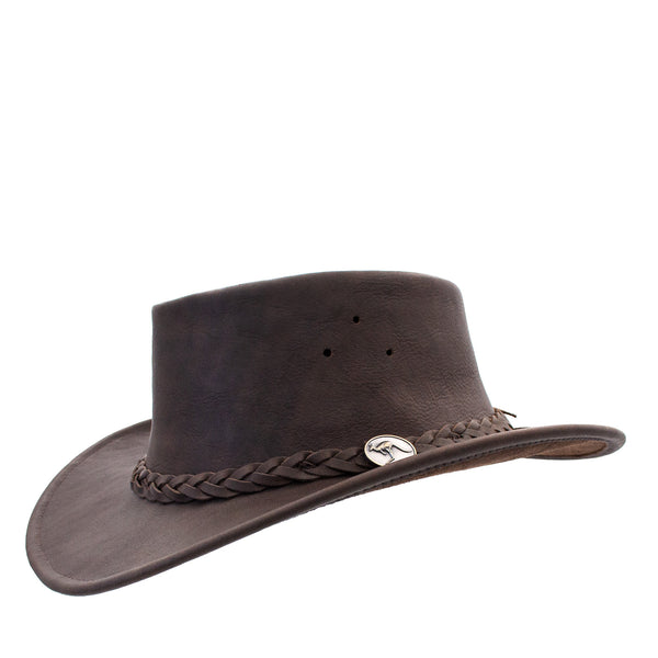 Bushie Full Grain Leather Hat