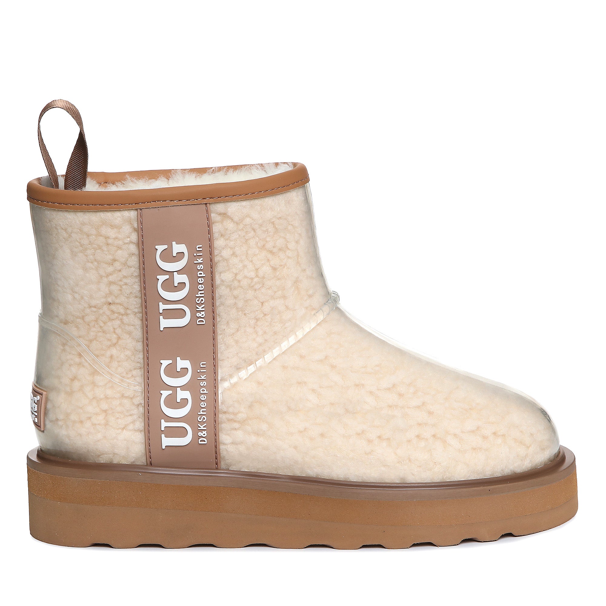 Platinum Coated Rain Ugg Boots